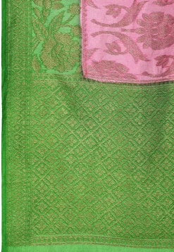 Banarasi Silk Saree in Pink