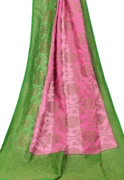 Banarasi Silk Saree in Pink