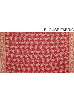 Banarasi Silk Saree in Red