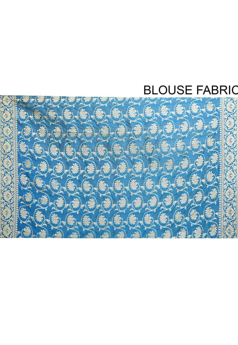 Banarasi Silk Saree in Sky Blue