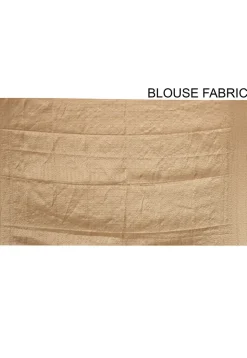 Banarasi Tissue Silk Saree in Golden