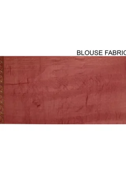 Banarasi Tussar Silk Saree in Maroon