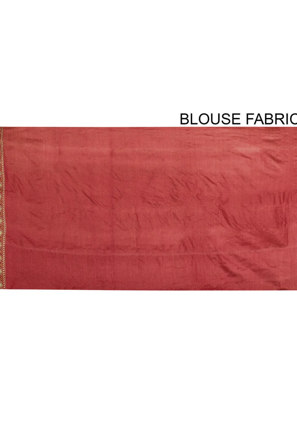 Banarasi Tussar Silk Saree in Red