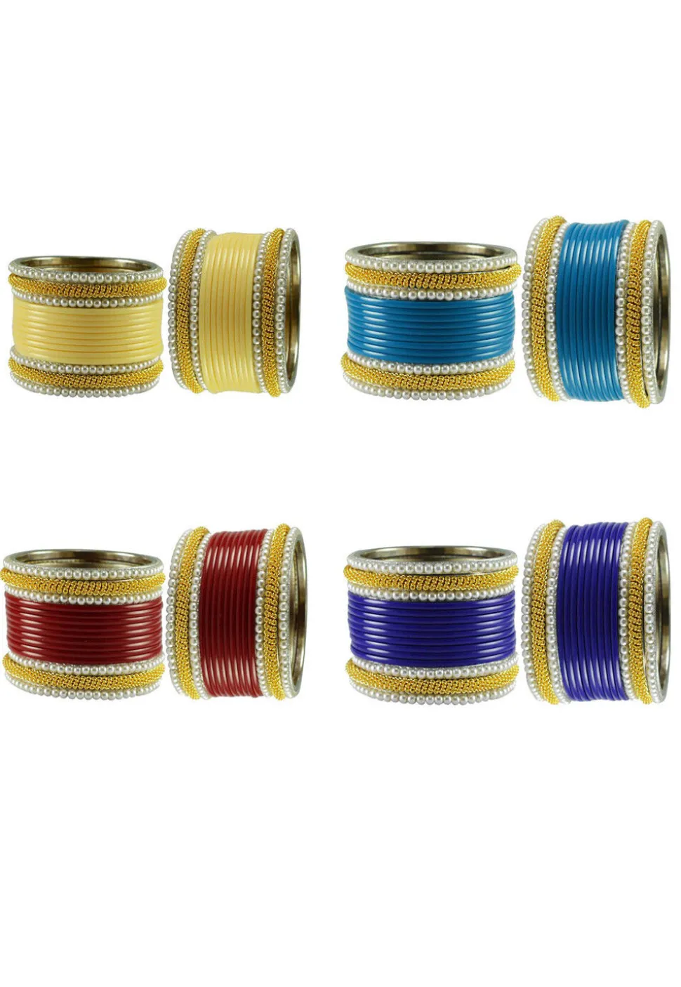 Beaded Bangle Set