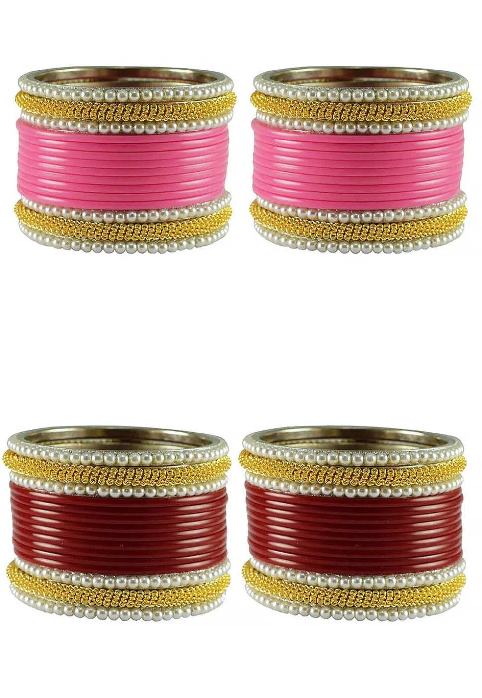 Beaded Bangle Set