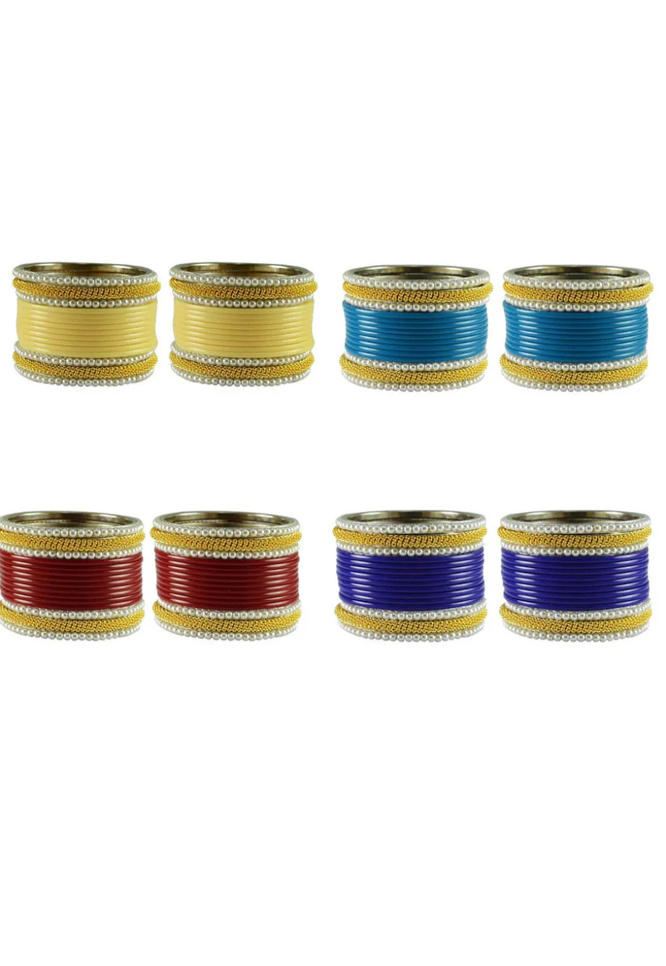 Beaded Bangle Set