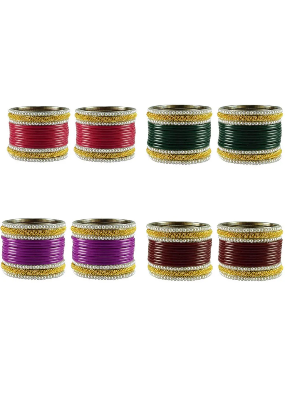Beaded Bangle Set