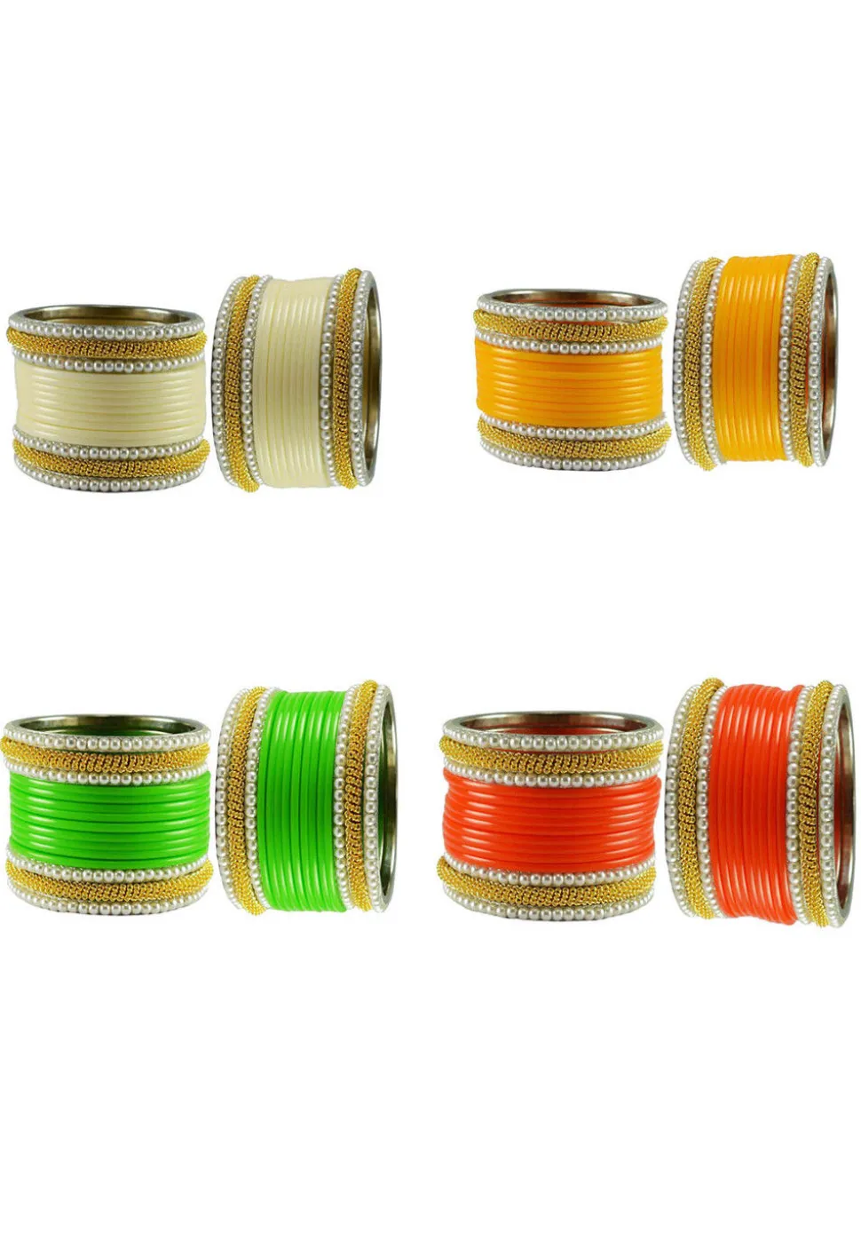 Beaded Bangle Set