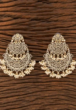 Beaded Chandbali Earrings