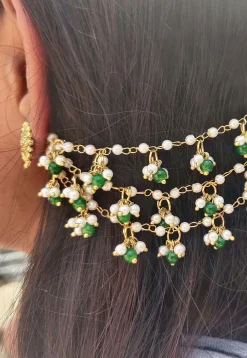 Beaded Layered Ear Chain