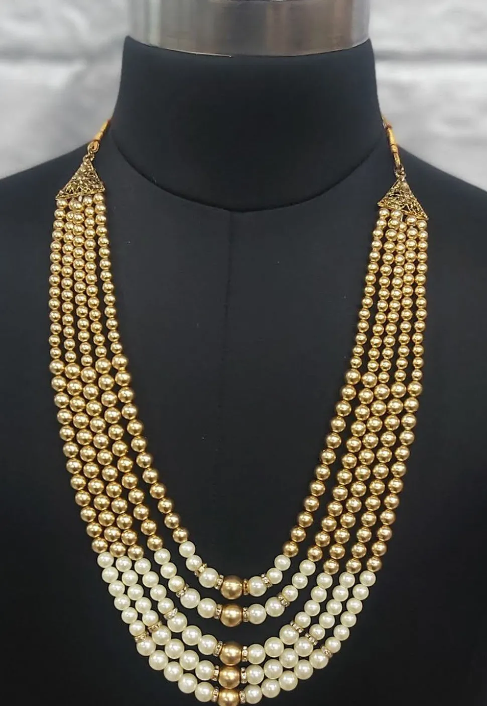 Beaded Layered Kanthimala