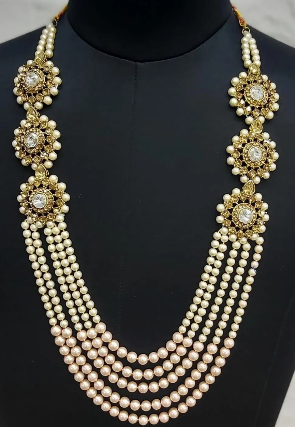 Beaded Layered Kanthimala