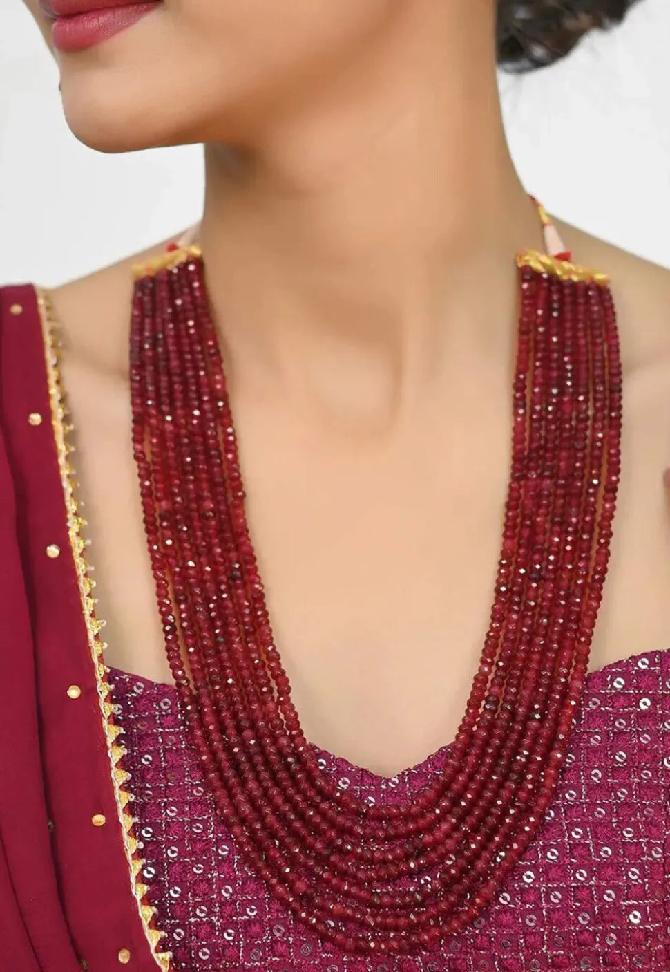 Beaded Layered Necklace