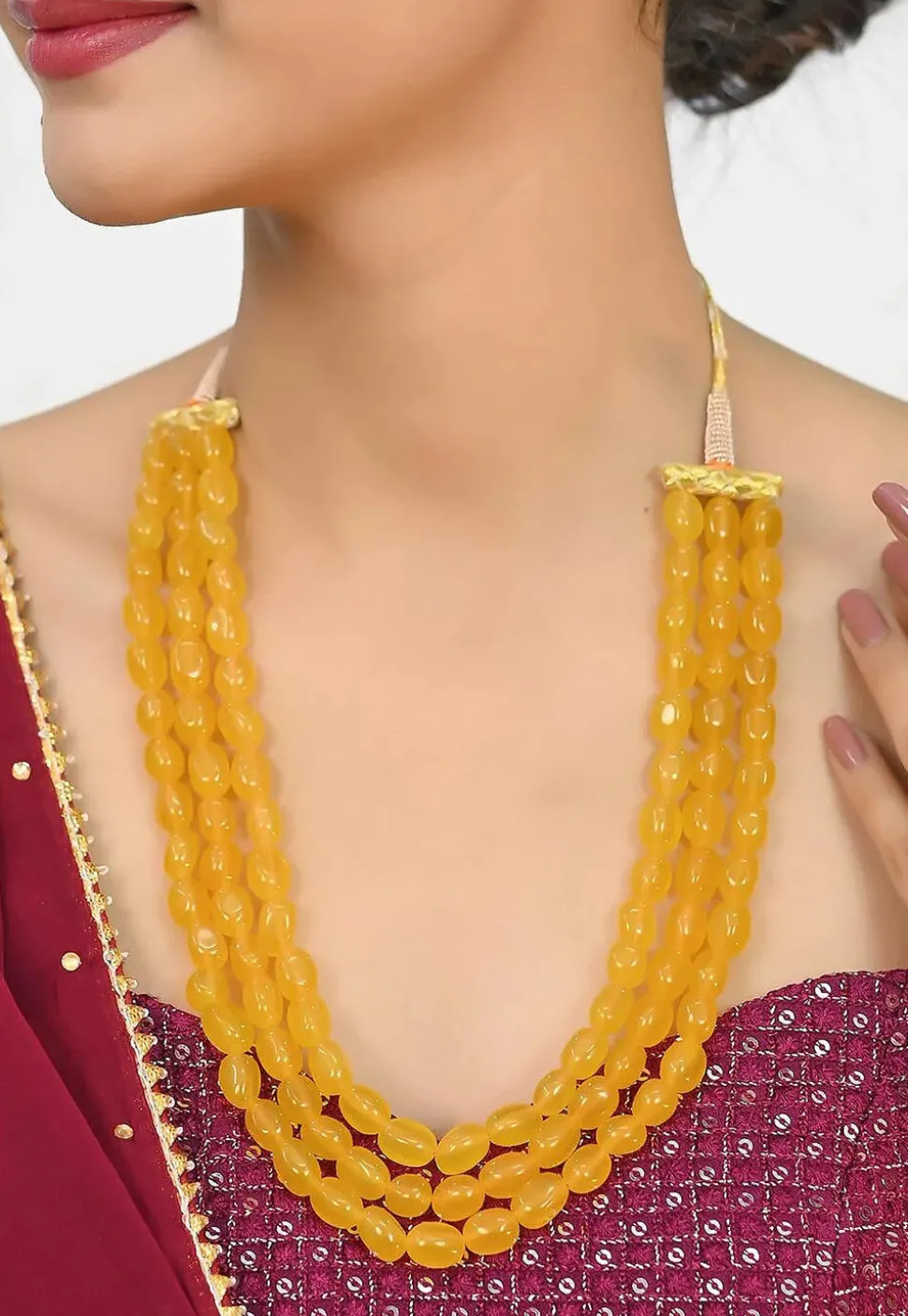 Beaded Layered Necklace
