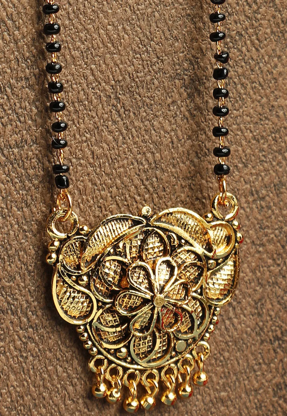 Beaded Oxidised Mangalsutra