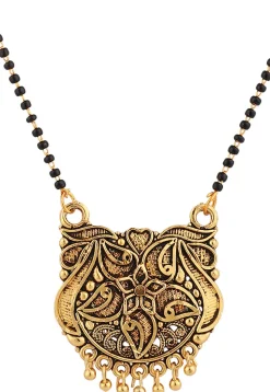 Beaded Oxidised Mangalsutra