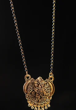Beaded Oxidised Mangalsutra