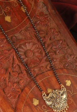 Beaded Oxidised Mangalsutra