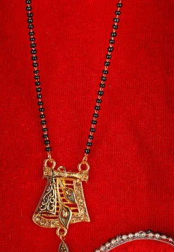 Beaded Oxidised Mangalsutra