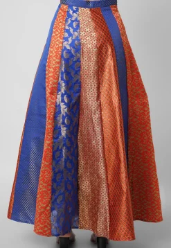 Brocade Skirt in Multicolor