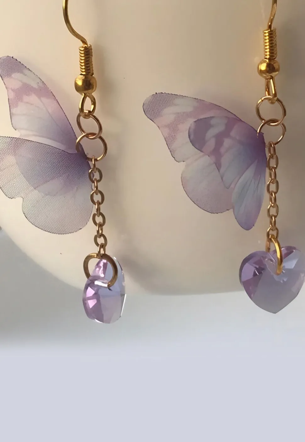 Butterfly Style Beaded Earring