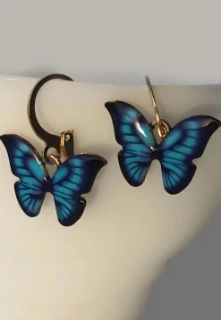 Butterfly Style Painted Earring