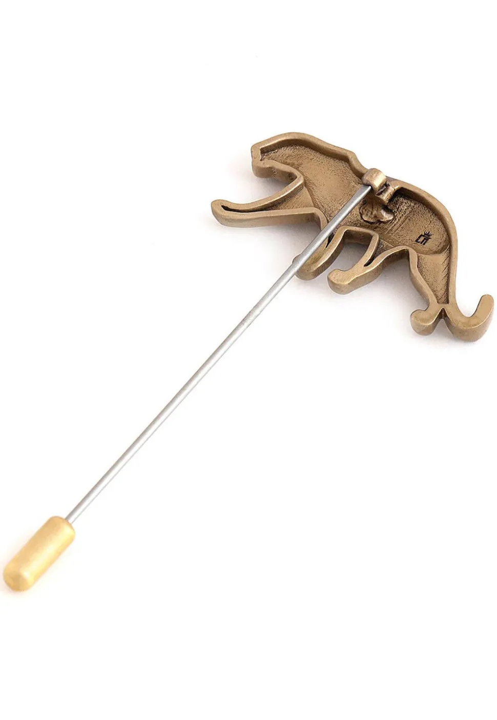 Calm Chetaah Metallic Lapel Pin