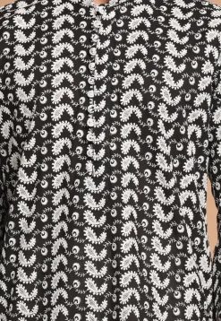 Chikankari Pure Cotton Dhoti Kurta in Black