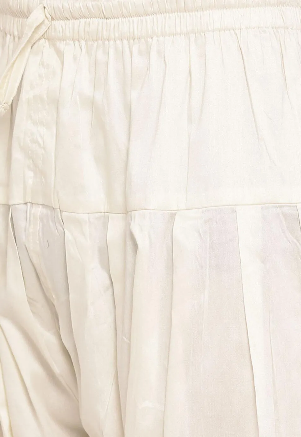 Chikankari Pure Cotton Dhoti Kurta in Black