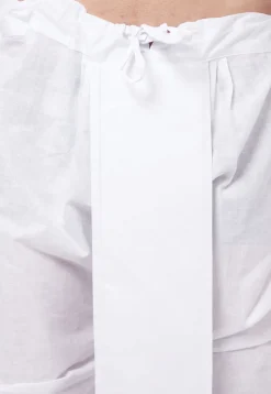 Chikankari Pure Cotton Dhoti Kurta in White