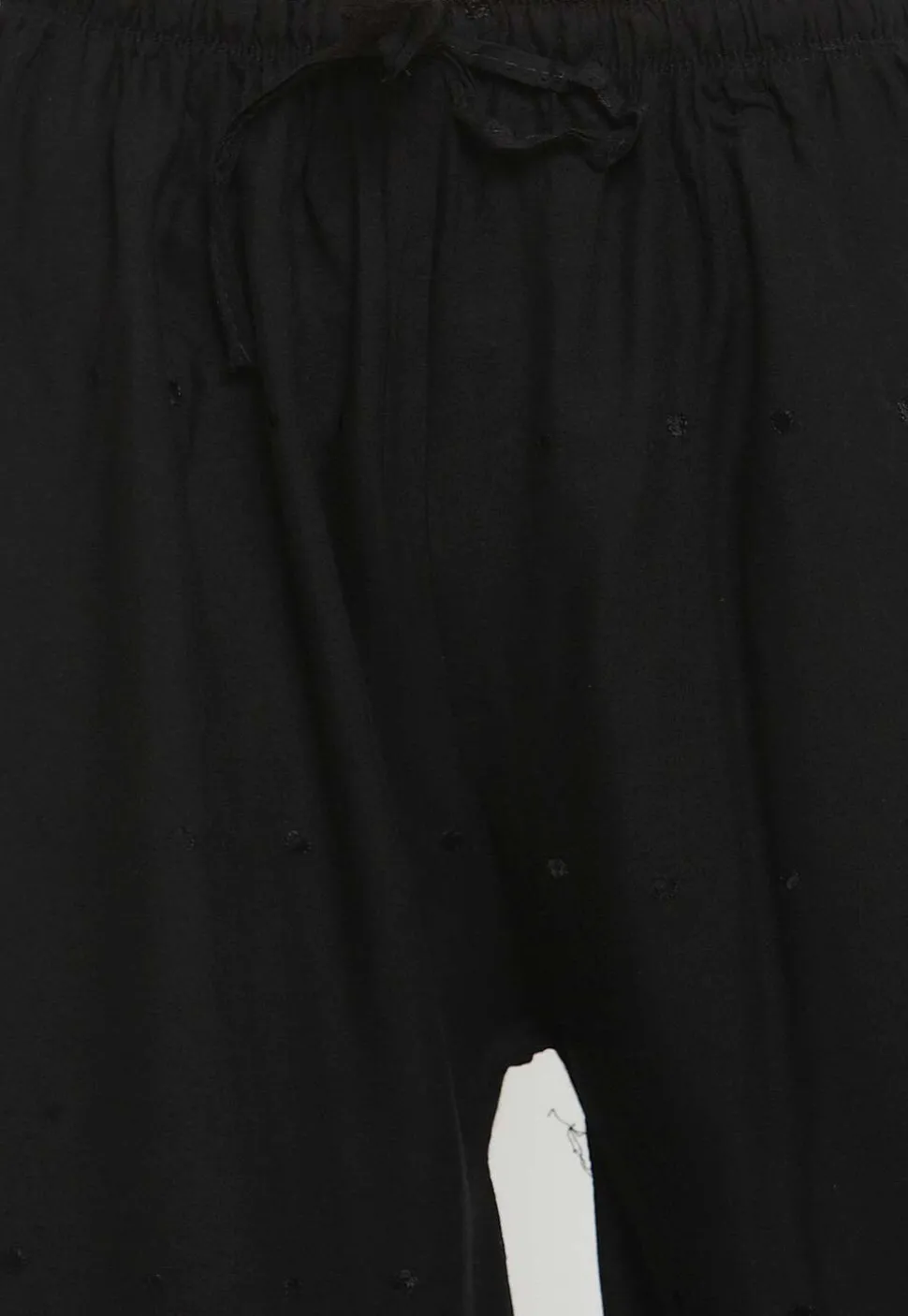 Chikankari Rayon Palazzo in Black