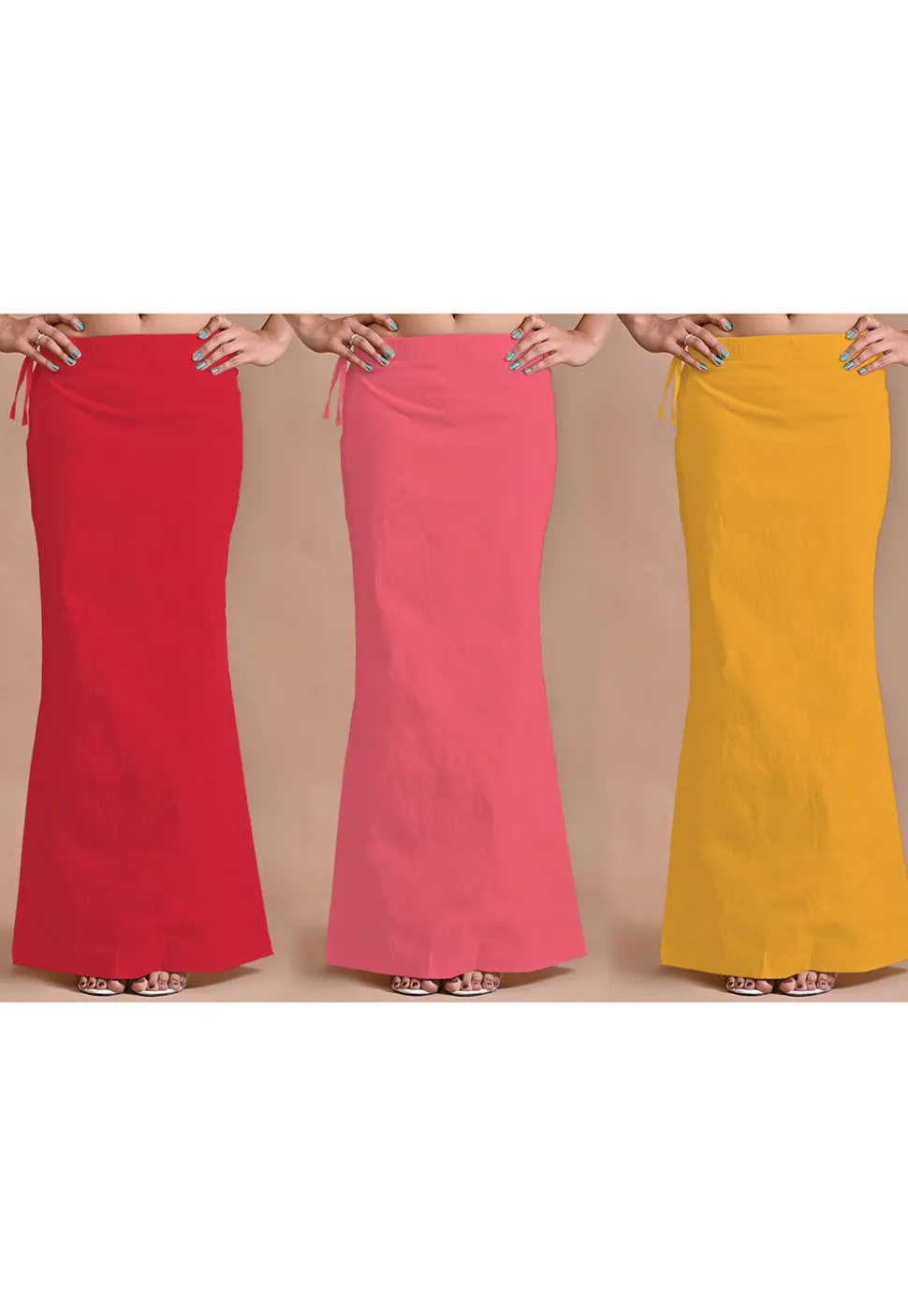 Combo Lycra Cotton Mermaid Style Shapewear in Multicolor