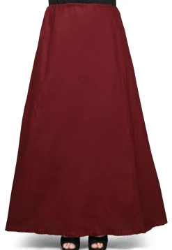 Cotton Petticoat in Maroon