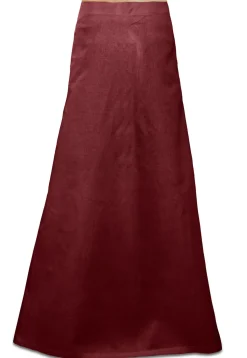 Cotton Petticoat in Maroon