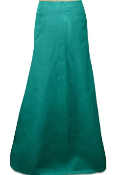 Cotton Petticoat in Teal Blue