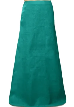 Cotton Petticoat in Teal Blue