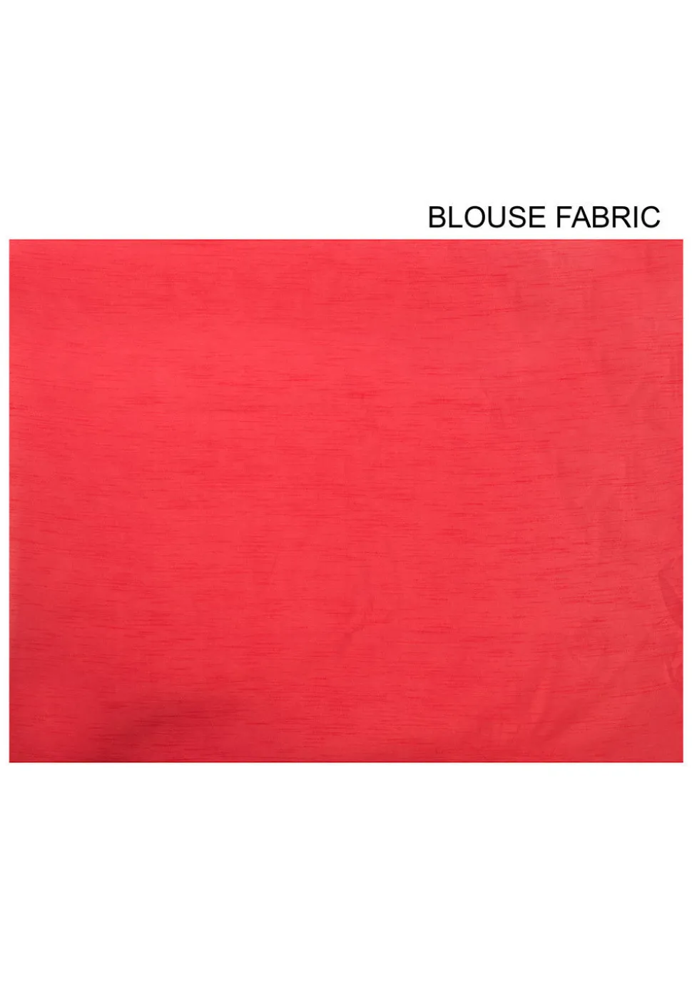 Dabu Printed Chanderi Cotton Saree in Red