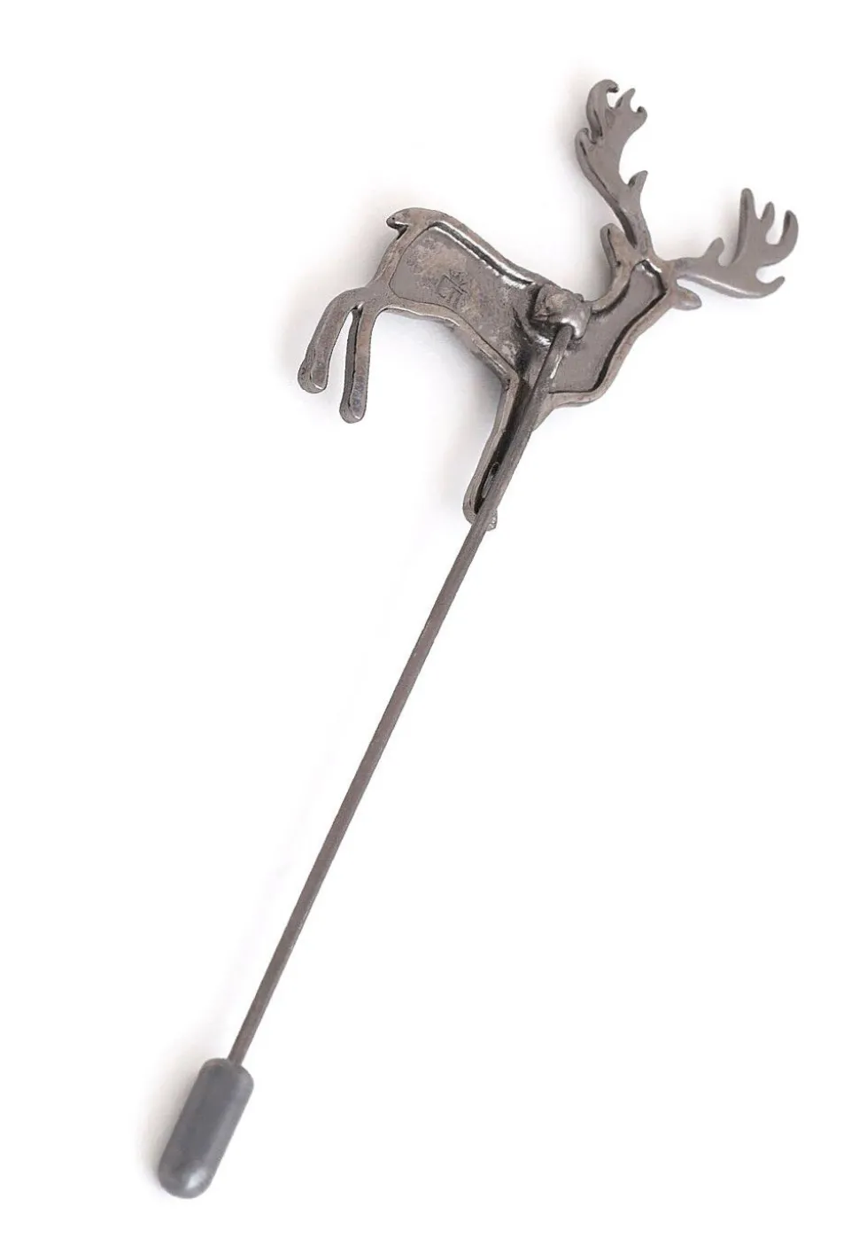 Daring Deer Metallic Lapel Pin