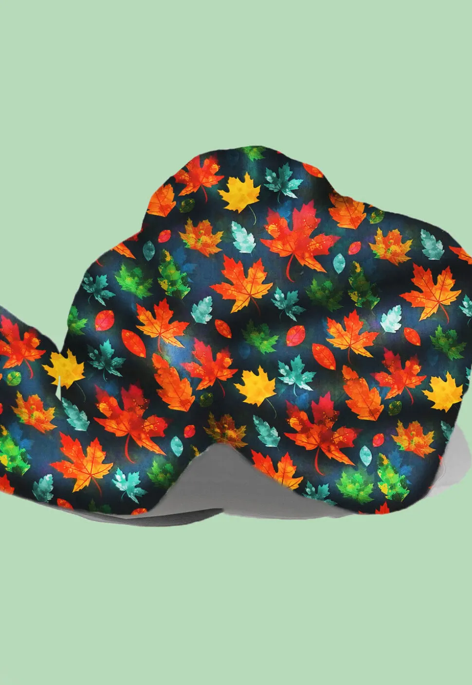 Digital Printed Modal Satin Kids Turban in Navy Blue