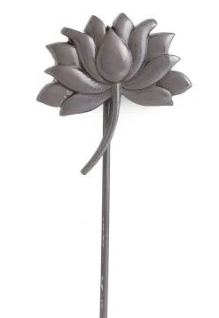 Divine Lotus Metallic Lapel Pin