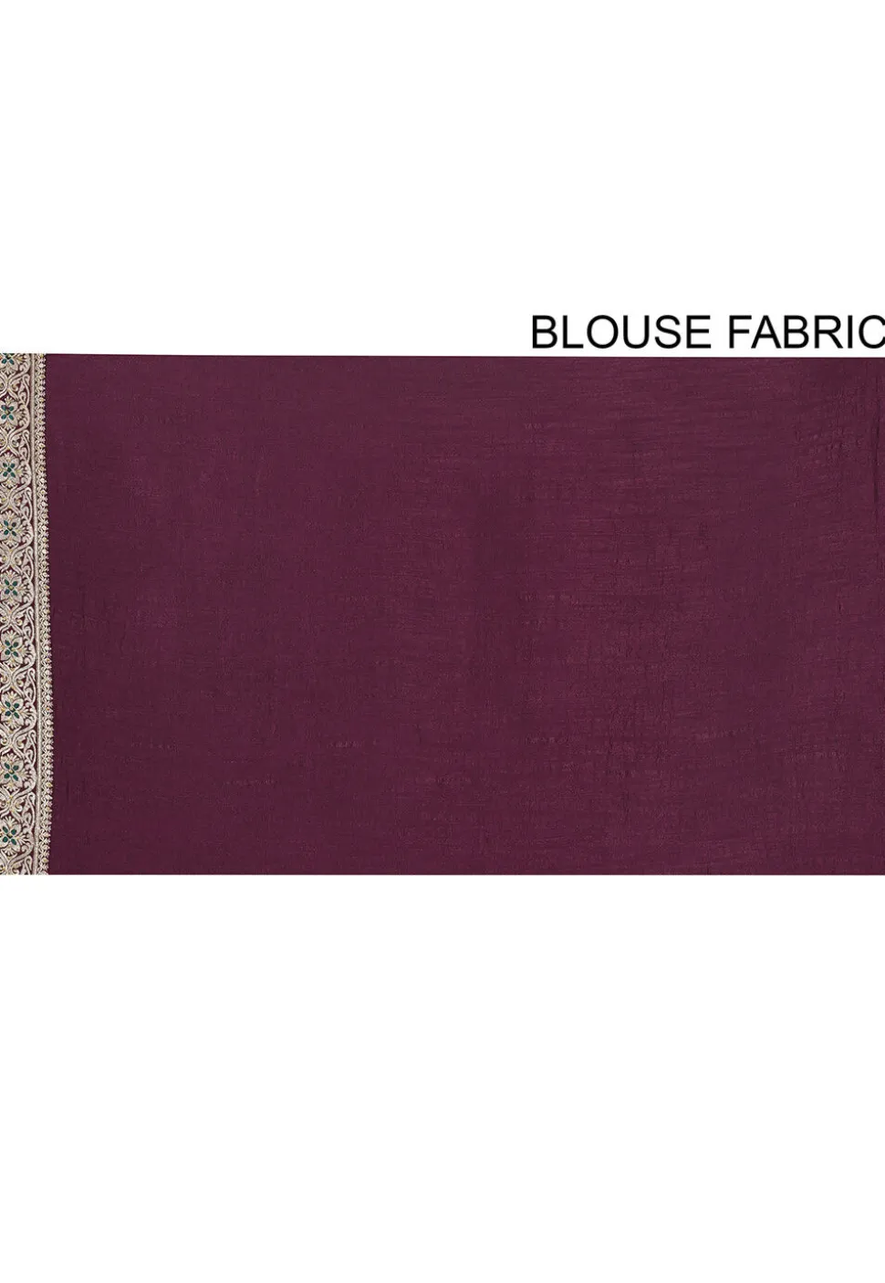 Embroidered Art Silk Saree in Dark Purple