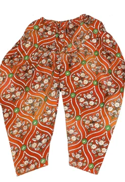 Embroidered Dupion Silk Kurta Set in Yellow
