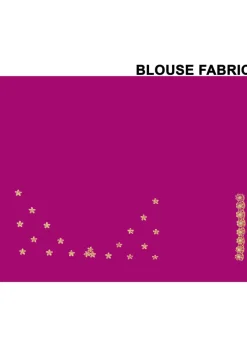 Embroidered Georgette Scalloped Saree in Purple