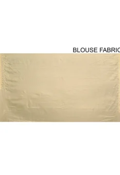 Embroidered Organza Saree in Yellow