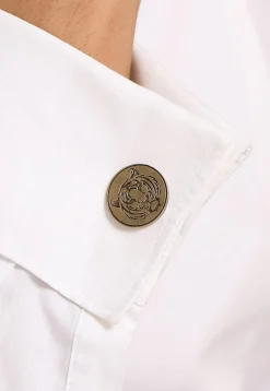 Fiery Tiger Metallic Cufflink Pair