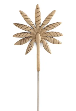 Floral Metallic Lapel Pin