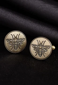 Flying Wonder Metallic Cufflink Pair