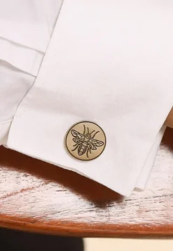 Flying Wonder Metallic Cufflink Pair