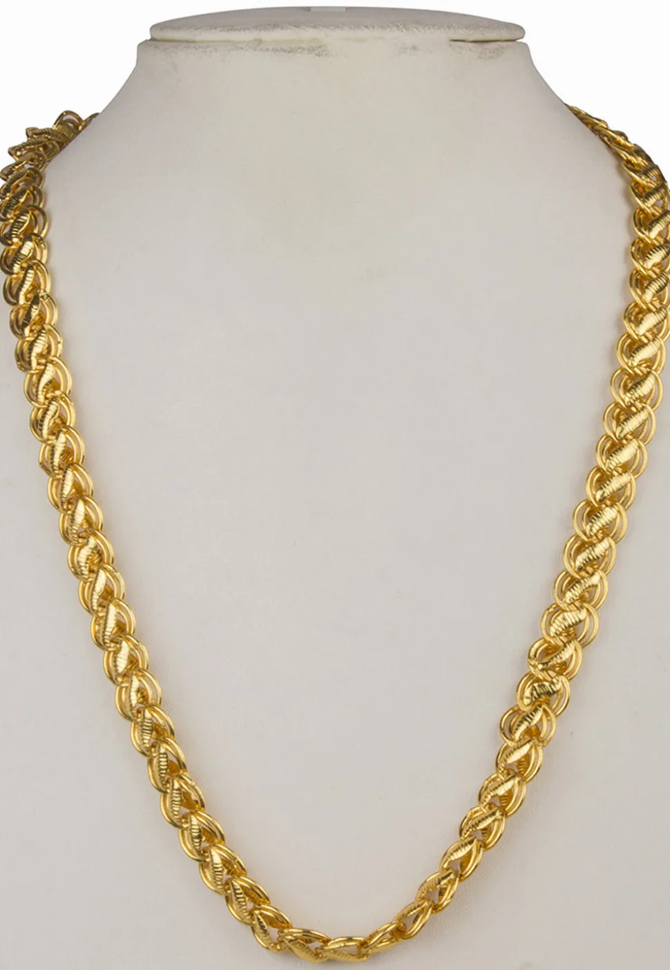 Golden Polished Men Neck Chain