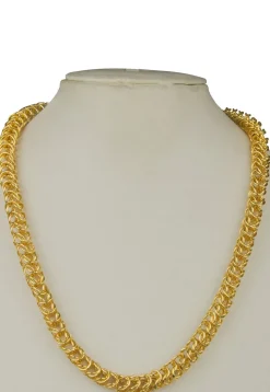 Golden Polished Men Neck Chain